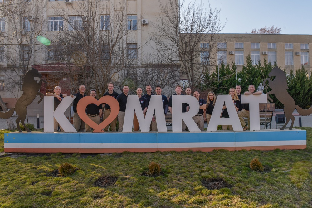 USAFE band celebrates Martisor Festival in Moldova