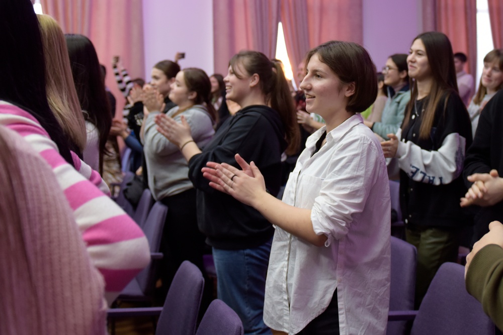 USAFE band celebrates Martisor Festival in Moldova