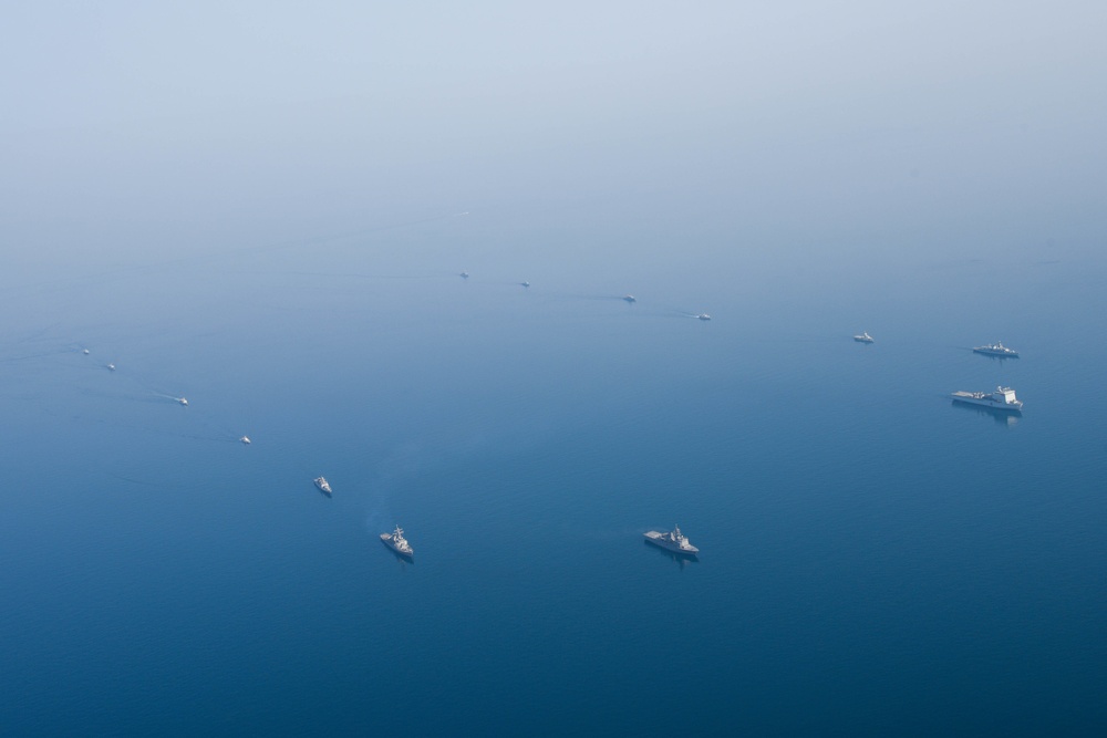 IMX 23 Formation Sail in Arabian Gulf