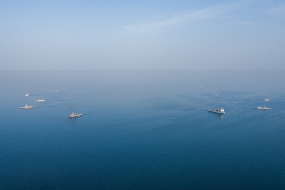 IMX 23 Formation Sail in Arabian Gulf