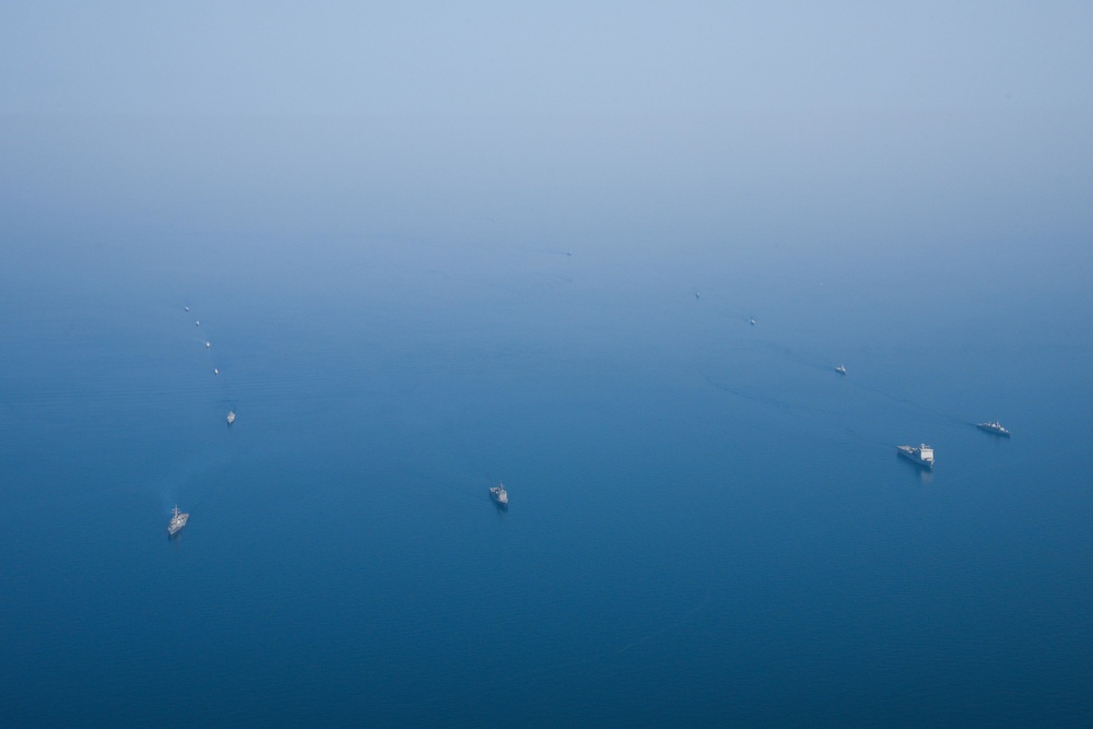 IMX 23 Formation Sail in Arabian Gulf