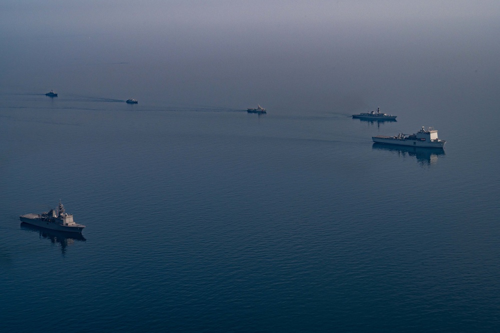 IMX 23 Formation Sail in Arabian Gulf