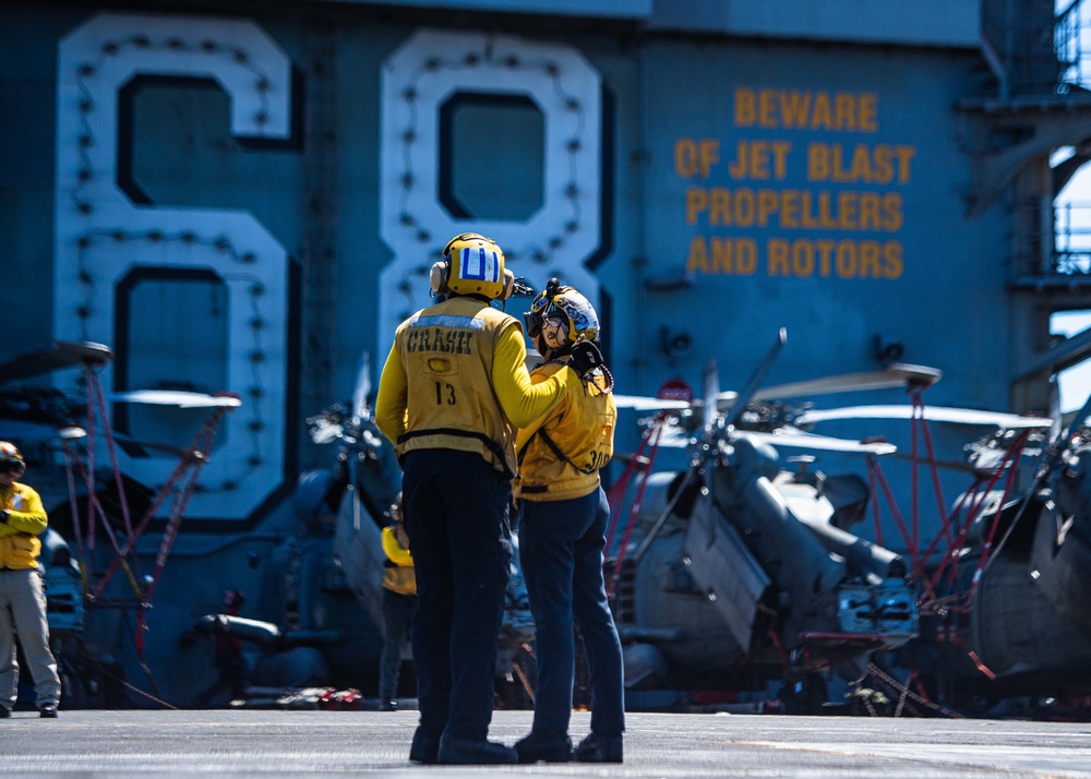 Nimitz Conducts Flight Operations