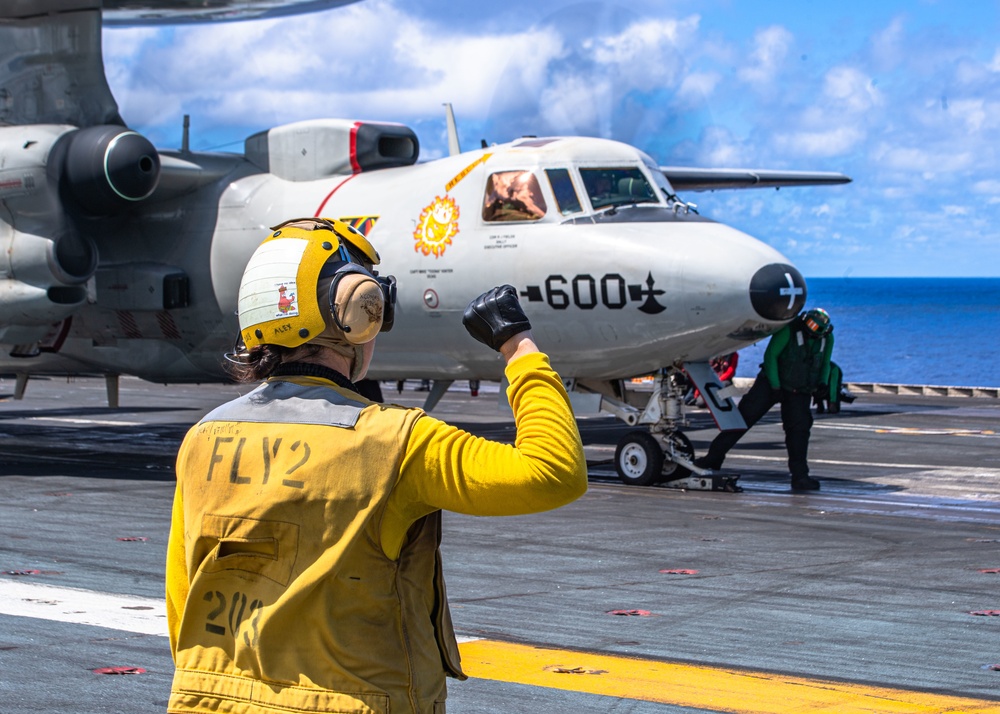 Nimitz Conducts Flight Operations