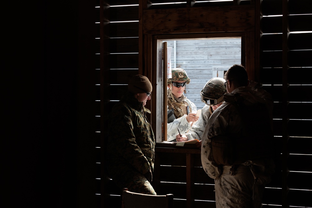 U.S. Marines with 2nd Landing Support Battalion Conduct Disbursing Operations in Fort Drum