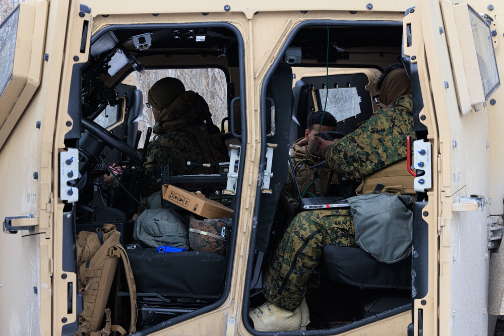 U.S. Marines with 2nd Landing Support Battalion Conduct Disbursing Operations in Fort Drum