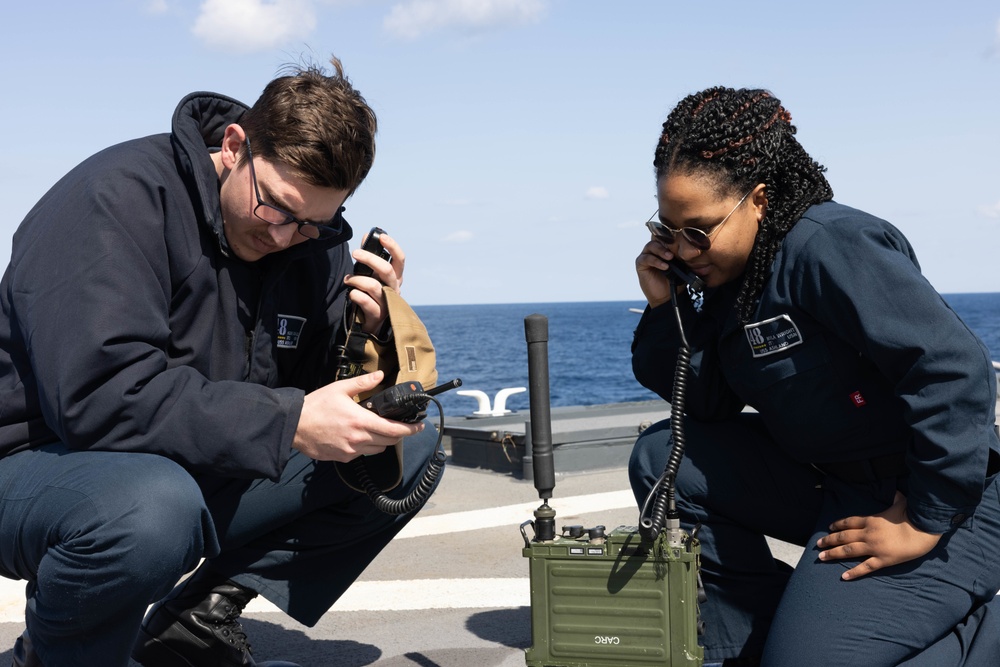 Flight Ops aboard USS Ashland