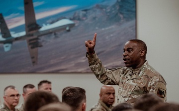 ANG Command Chief visits Arkansas Airmen