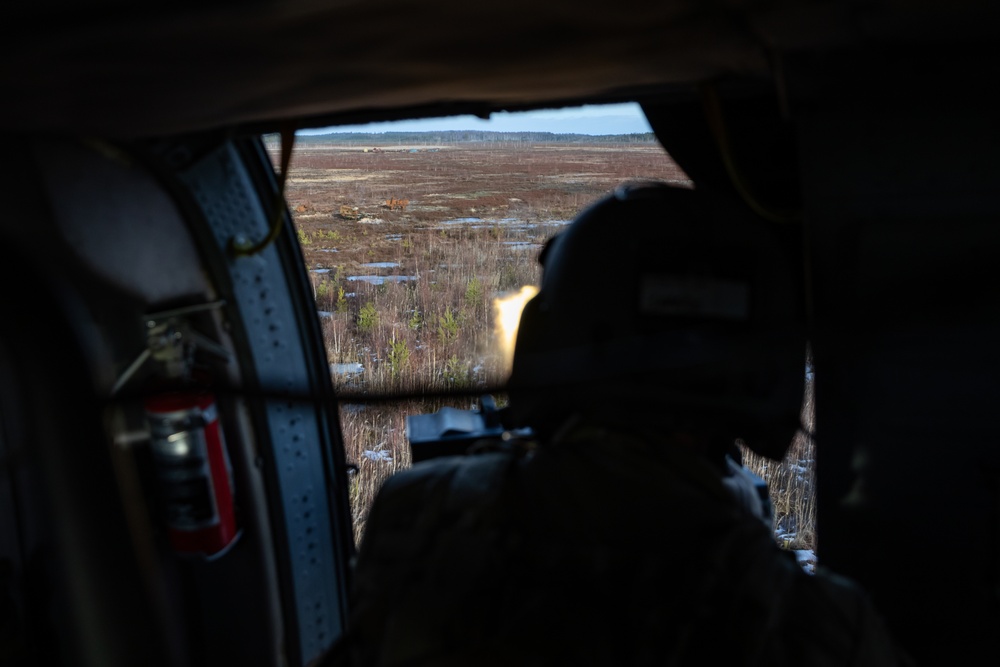 Task Force Desert Knights Strike Their Targets From the Sky