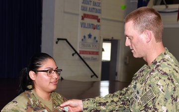 Mission, Texas native earns Military Outstanding Volunteer Service Medal