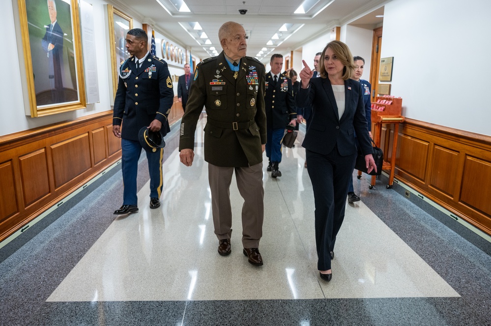 Secretary Hicks attends Medal of Honor Hall of Heroes Induction Ceremony