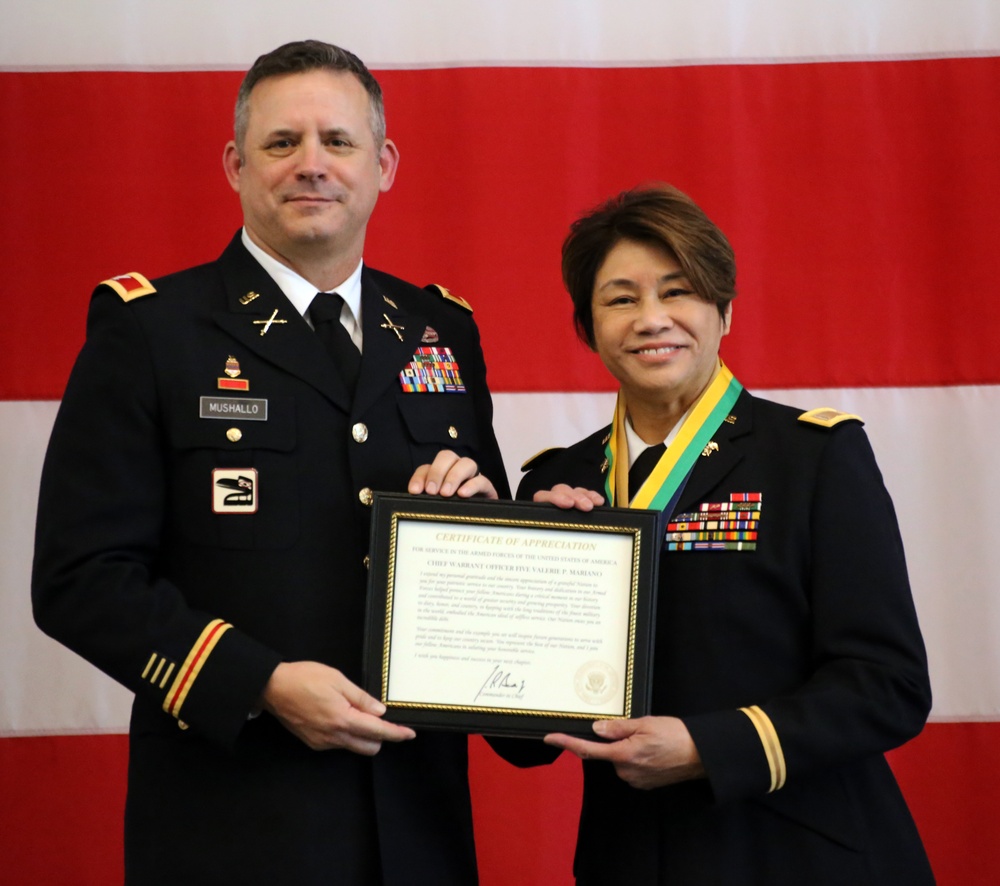 Chief Warrant Officer retires after 44 years of service