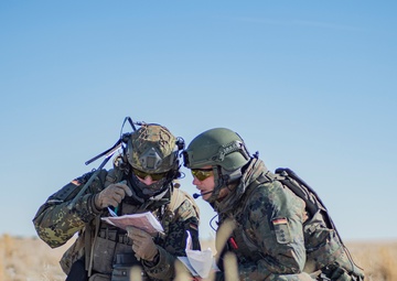 German soldiers train with Idaho Air National Guard A-10 pilots