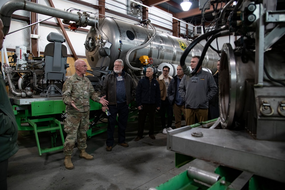 AFRC civic leaders visit 302 AW