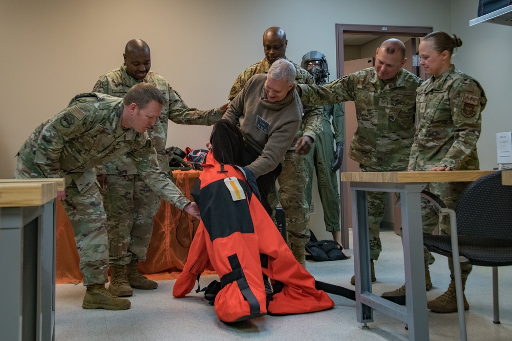 AFRC civic leaders visit 302 AW