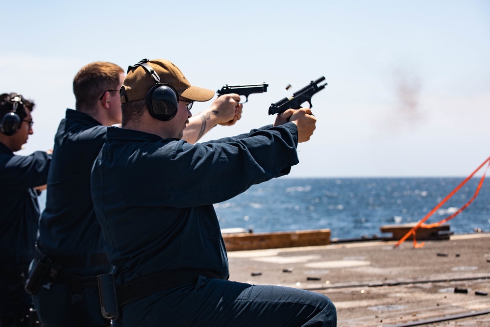 USS Farragut Conducts Live-Fire Exercise