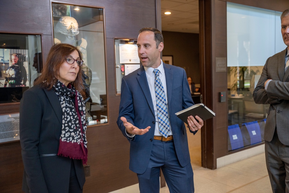 Assistant Secretary of the Army Visits Naval Base San Diego