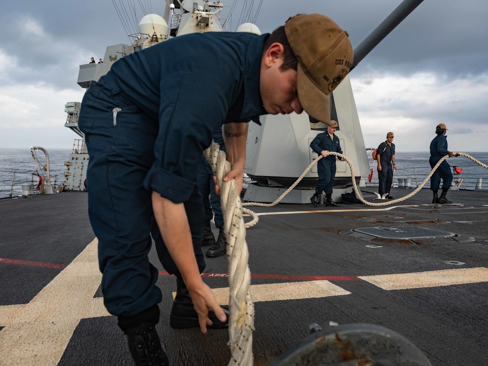 USS Farragut Arrives in Manta, Ecuador