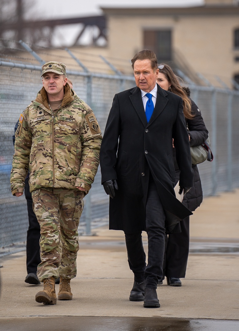 USACE Buffalo District Hosts Congressman Brian Higgins at the Black Rock Lock