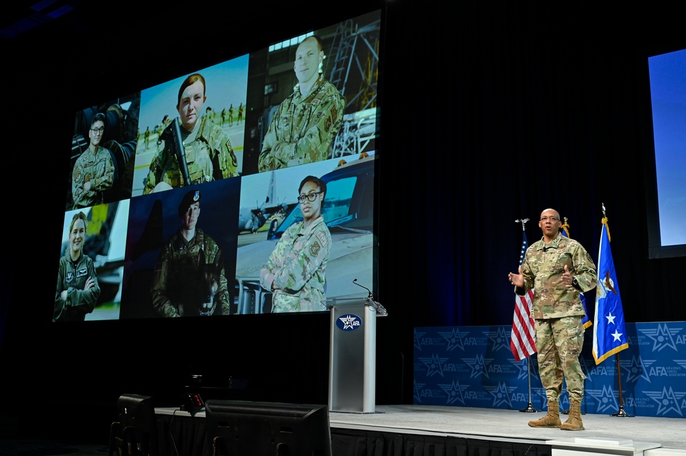 DVIDS Images CSAF Brown gives keynote at AFA 2023 Warfare Symposium