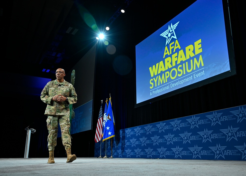 DVIDS Images CSAF Brown gives keynote at AFA 2023 Warfare Symposium