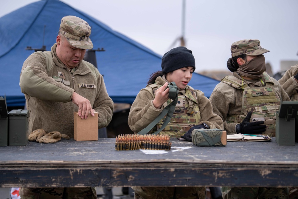 Alpha Company, 181st BSB, Mounted crew serve range