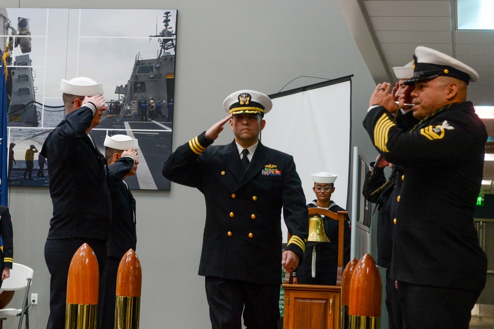 USS Canberra (LCS 30) Gold Crew Holds Assumption of Command Ceremony