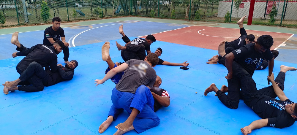 1st SFG(A) Trains alongside Indian Forces