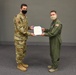 Senior Master Sgt. Steve Griffith is awarded the Meritorious Service Medal