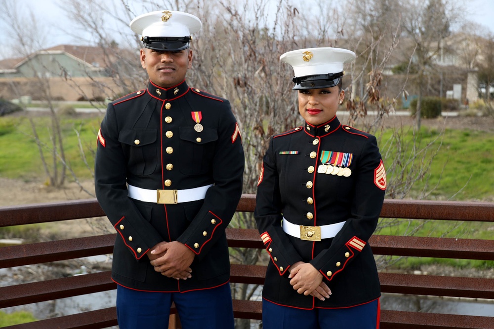 Recruiter Inspires Younger Brother to Join the U.S. Marine Corps