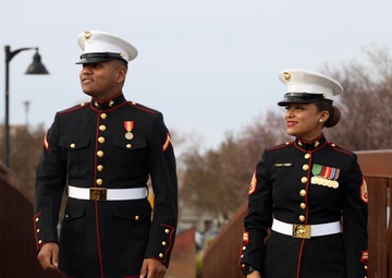 Recruiter Inspires Younger Brother to Join the U.S. Marine Corps