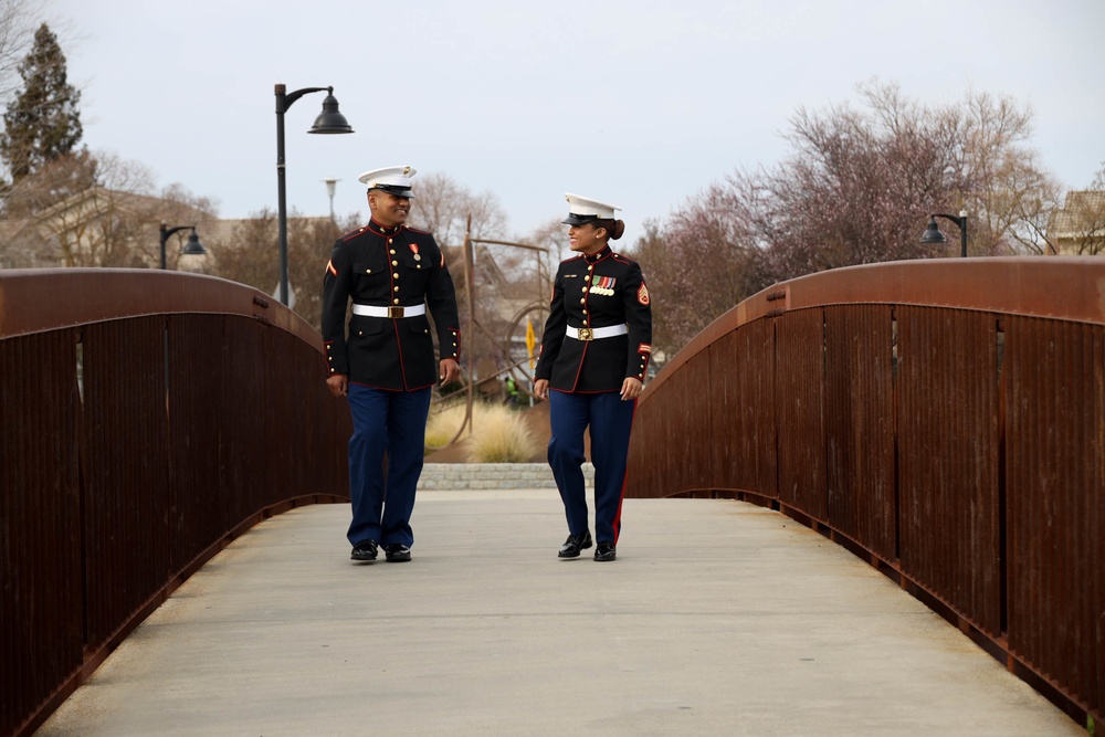 Recruiter Inspires Younger Brother to Join the U.S. Marine Corps