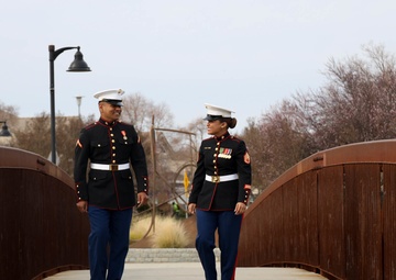 Recruiter Inspires Younger Brother to Join the U.S. Marine Corps