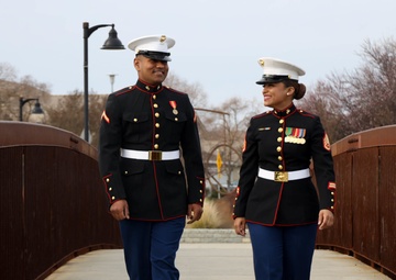 Recruiter Inspires Younger Brother to Join the U.S. Marine Corps