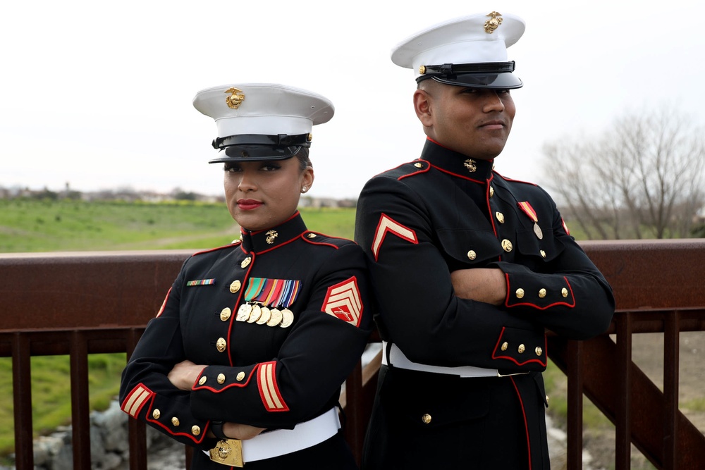 Recruiter Inspires Younger Brother to Join the U.S. Marine Corps