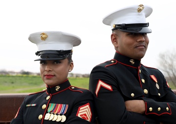Recruiter Inspires Younger Brother to Join the U.S. Marine Corps