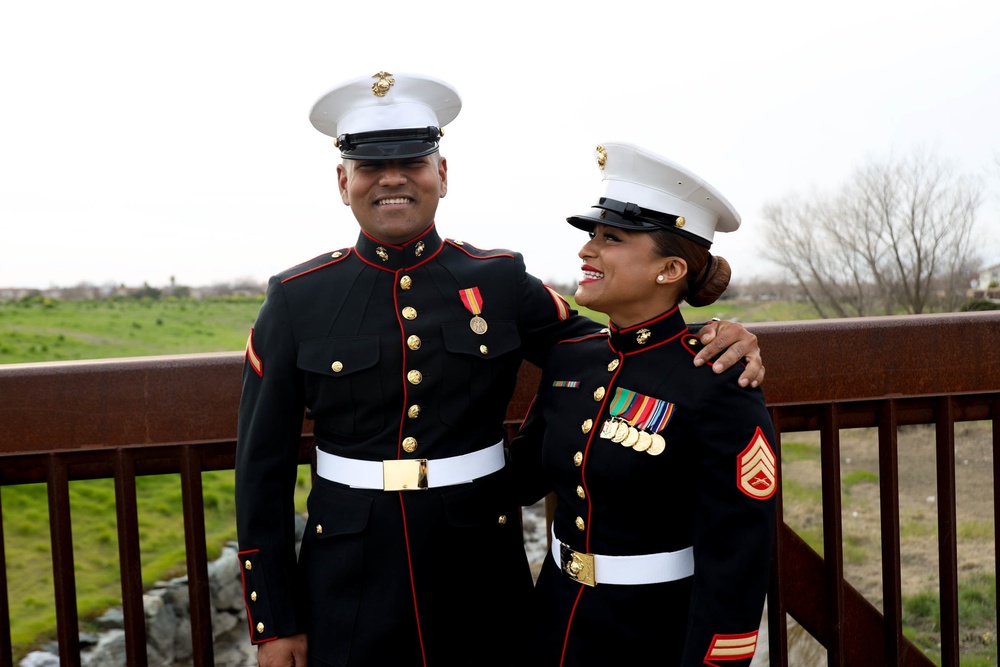 Recruiter Inspires Younger Brother to Join the U.S. Marine Corps