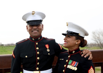 Recruiter Inspires Younger Brother to Join the U.S. Marine Corps