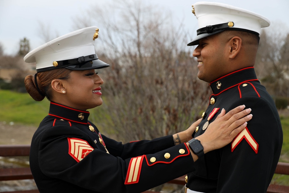 Recruiter Inspires Younger Brother to Join the U.S. Marine Corps