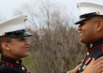 Recruiter Inspires Younger Brother to Join the U.S. Marine Corps