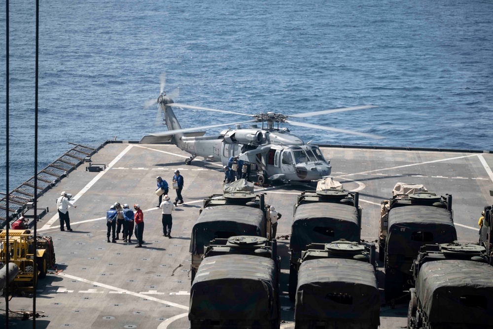 Flight Ops aboard USS Ashland: Iron Fist 23