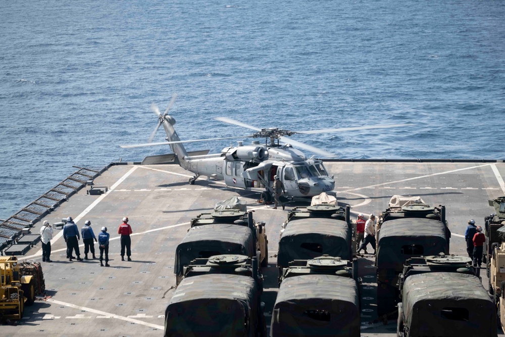 Flight Ops aboard USS Ashland: Iron Fist 23