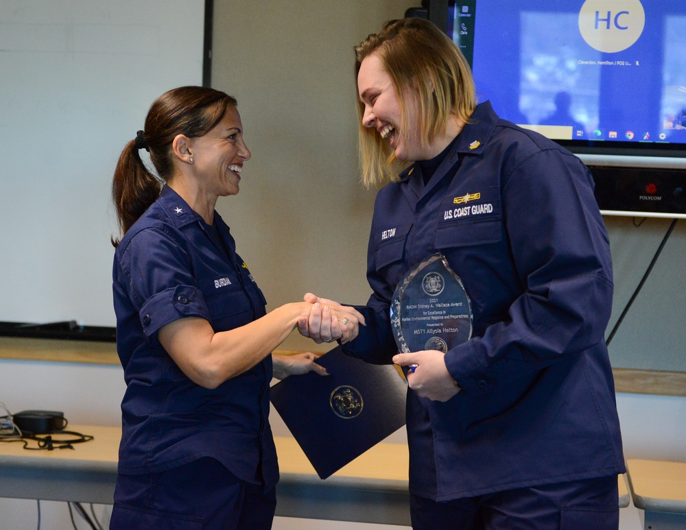 Coast Guard Sector Juneau congratulates Petty Officer 1st Class Allysia Helton