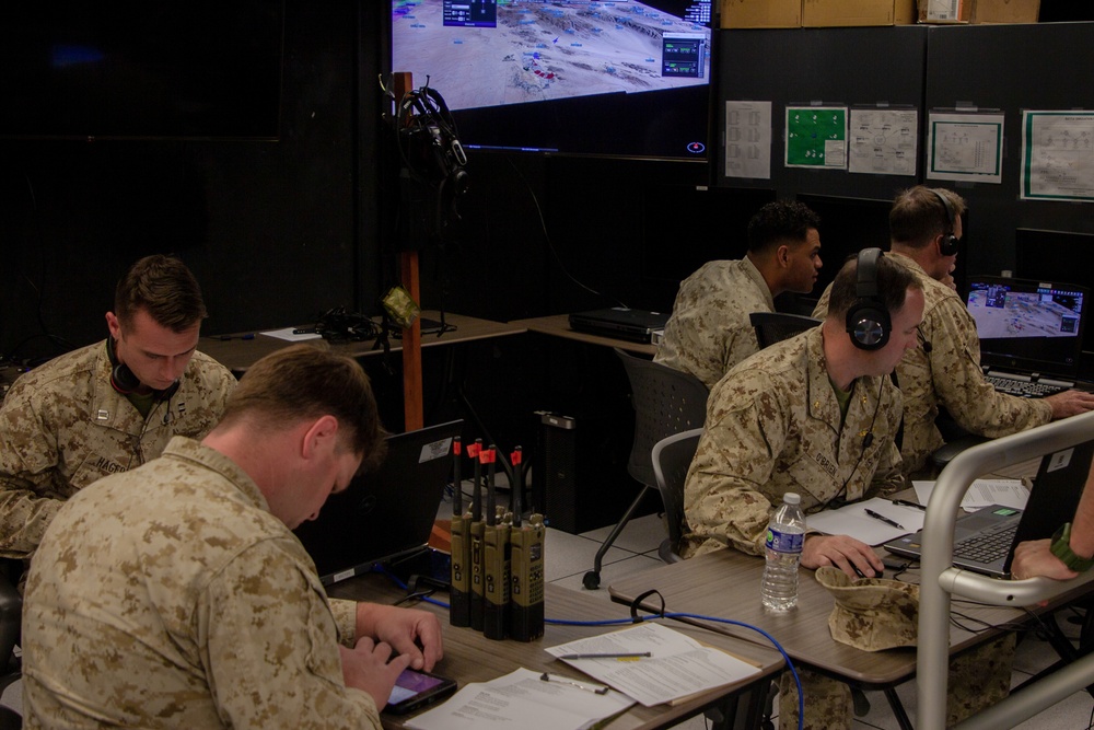 The Future of Training: TTECG conducts joint operation training in a virtual battlefield