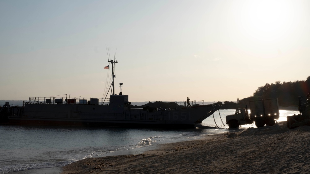 CLB 31 and USS Ashland conduct Amphibious Operations: Iron Fist 23