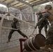 U.S. Marines with 3rd Maintenance Battalion and Republic of Korea Marines maneuver obstacle courses together during Korean Marine Exercise Program