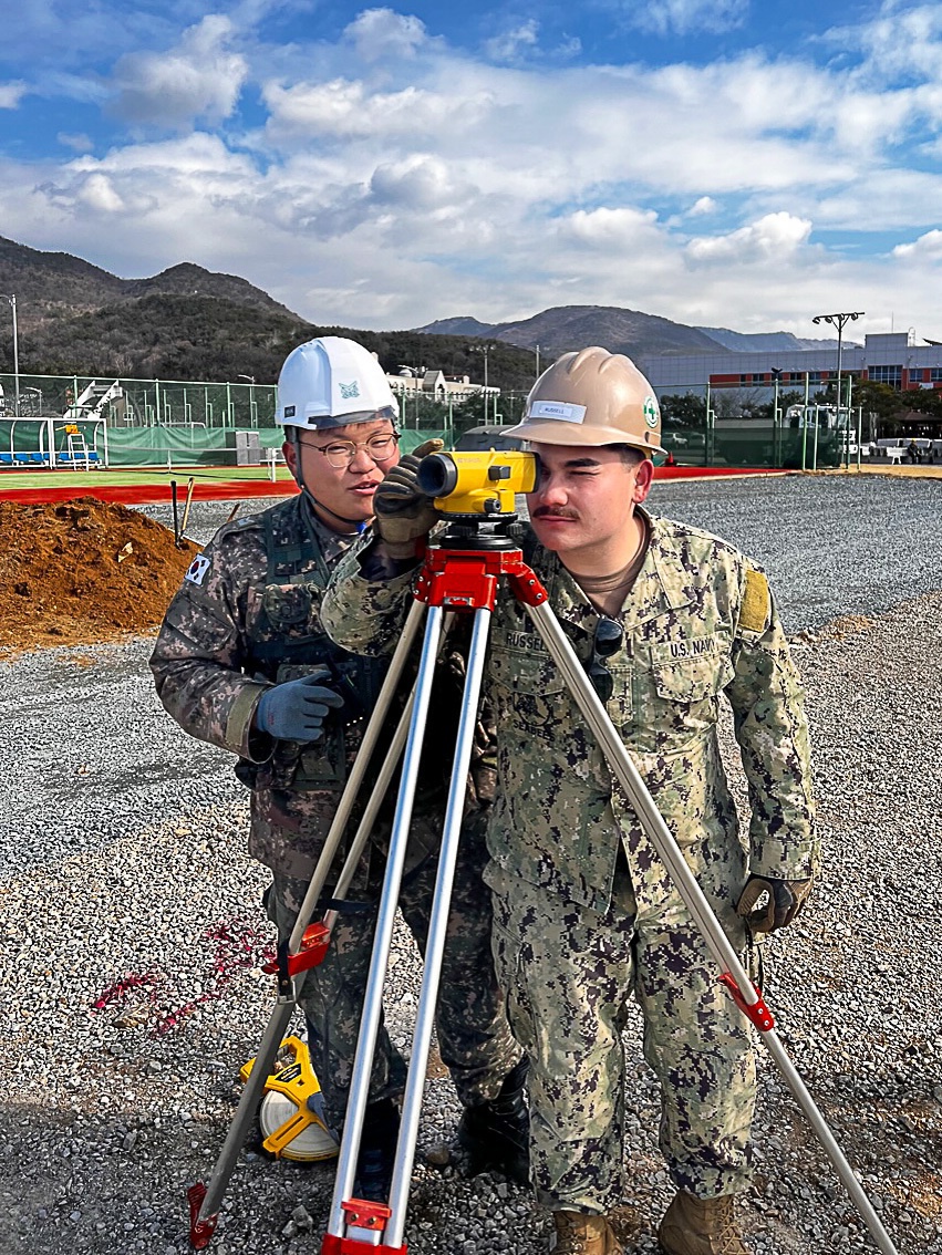 NMCB-5 Works With Republic of Korea Seabees During Deployment 2023