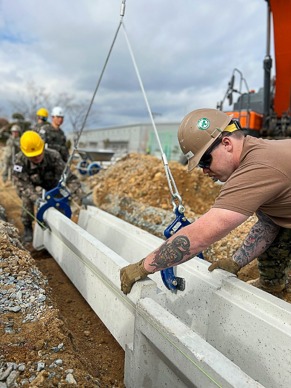 NMCB-5 Works With Republic of Korea Seabees During Deployment 2023