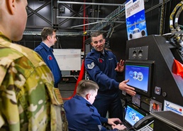 Ribbon-cutting ceremony unveils 89th AW’s new CSO trainer