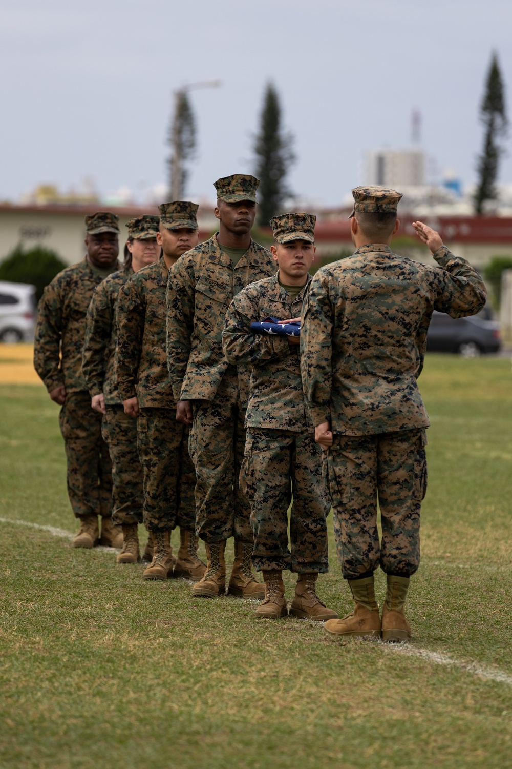 MGySgt Glen Piggee retires after 30 years of service in the Marine Corps